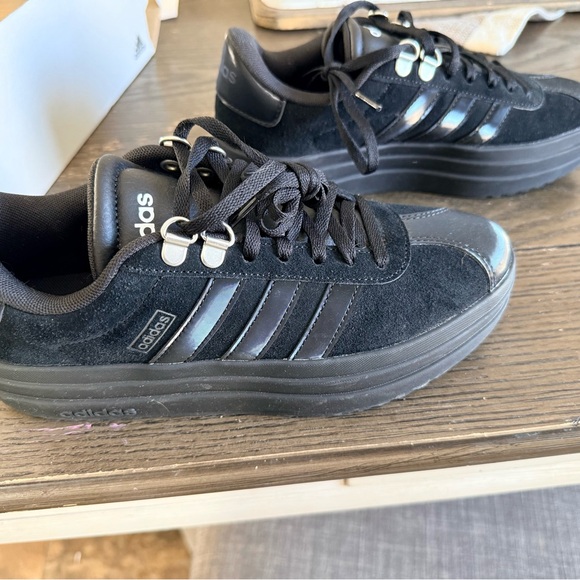 Adidas VL Court 3.0 bold platform sneakers size 7 - Picture 2 of 6